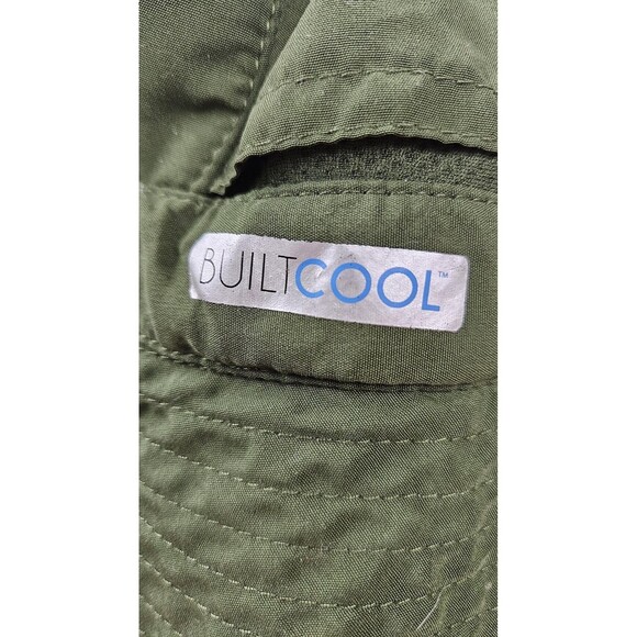 Red Head Hat Boonie Bucket Men/Women One Size Green Neck Flap Sun Hiking Fishing - Picture 2 of 11